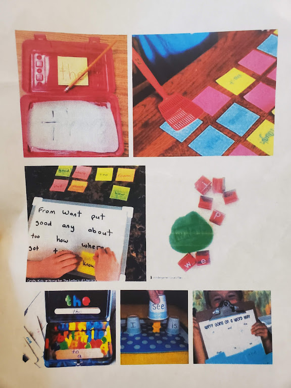 Sight Words Games and Activities